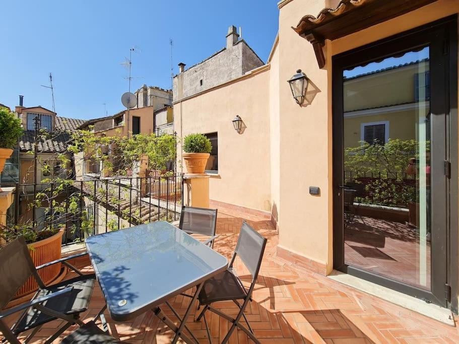 Boutique Penthouse With Terrace, Spanish Steps Rome Exterior photo