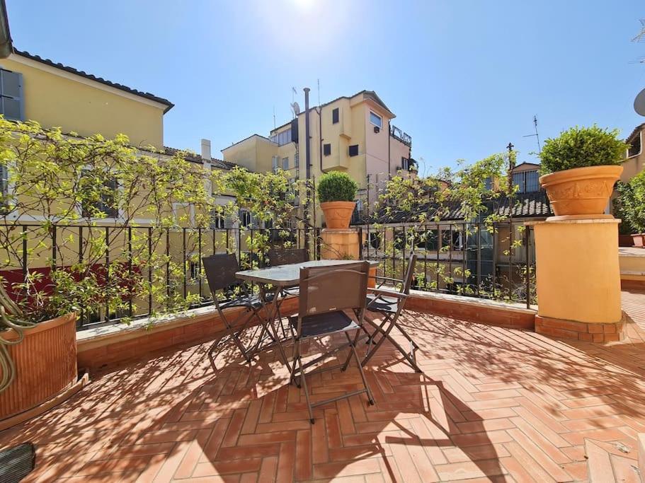 Boutique Penthouse With Terrace, Spanish Steps Rome Exterior photo